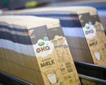 Close up of Arla packaging